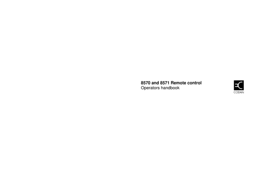 Codan 8571 Operator's handbook