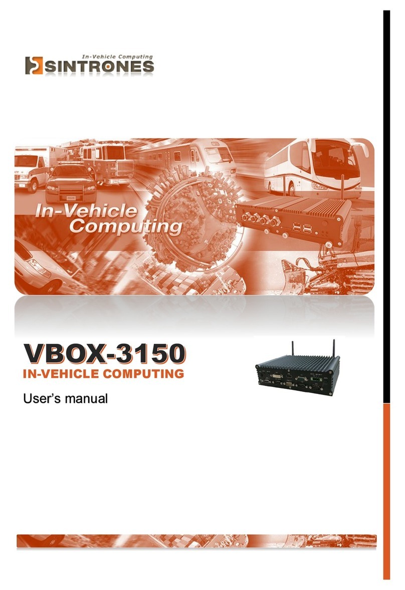 Sintrones VBOX-3150 user manual