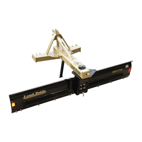 Land Pride RB3772 Operator's manual