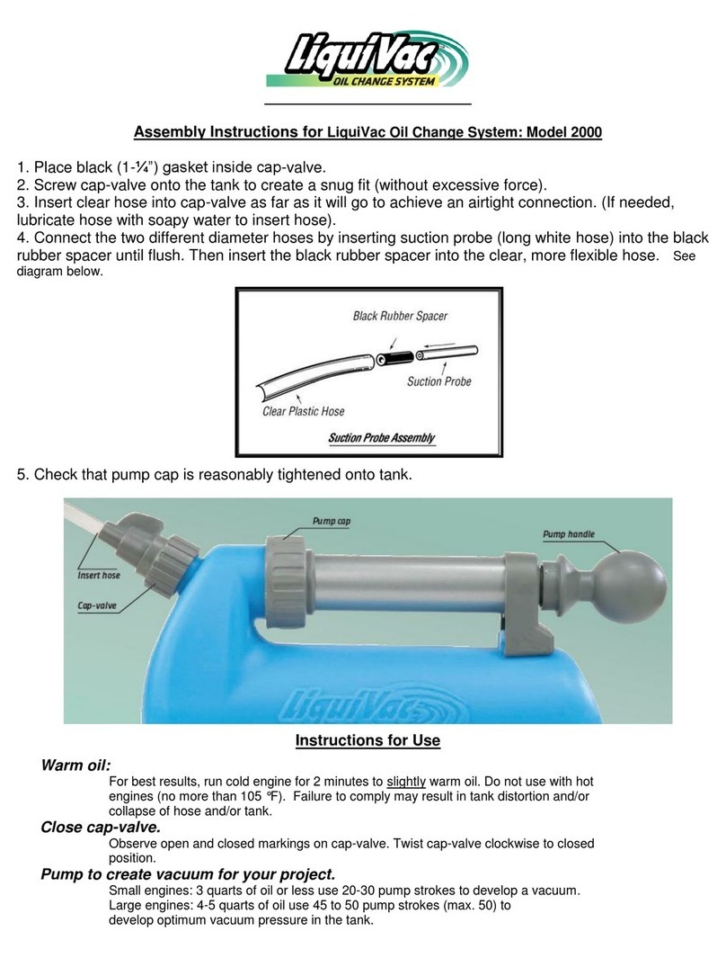 LiquiVac 2000 Assembly instructions