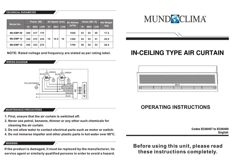 mundoclima MU-EMP 09 User manual