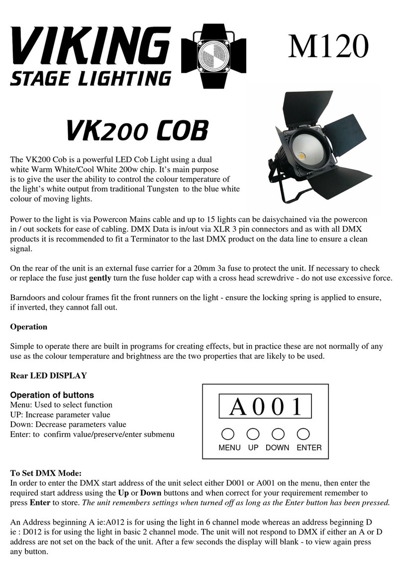 Viking VK200 COB user manual Viking VK200 COB user manual