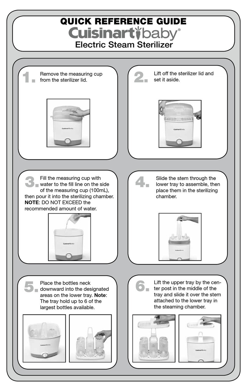 Cuisinart CS-6 SERIES Quick reference guide