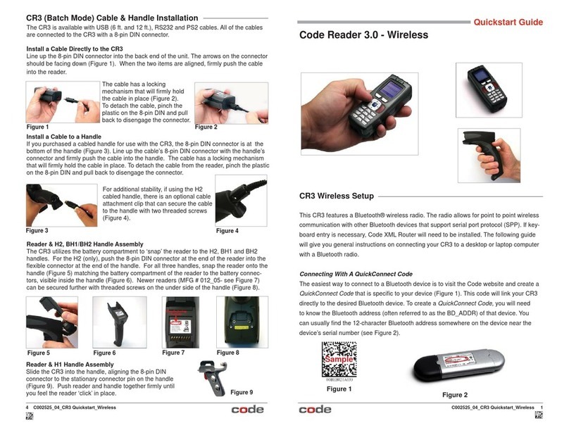 Code Code Reader 3.0 User manual