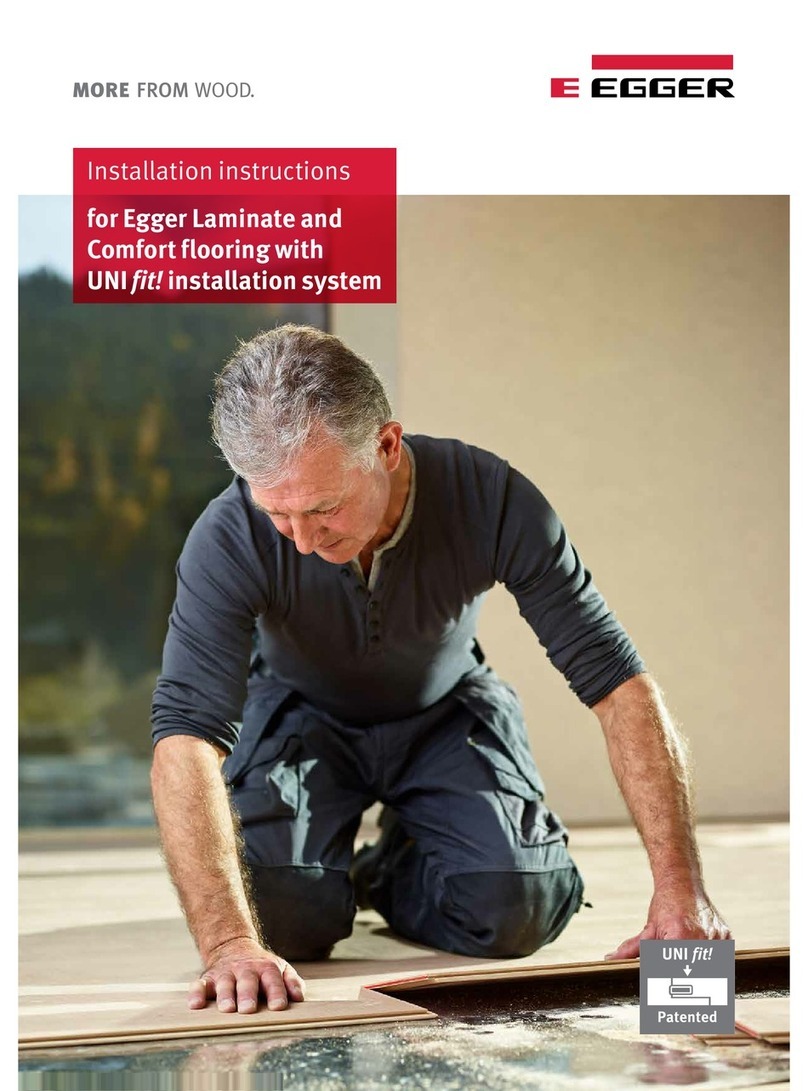 Egger UNIfit! installation instructions