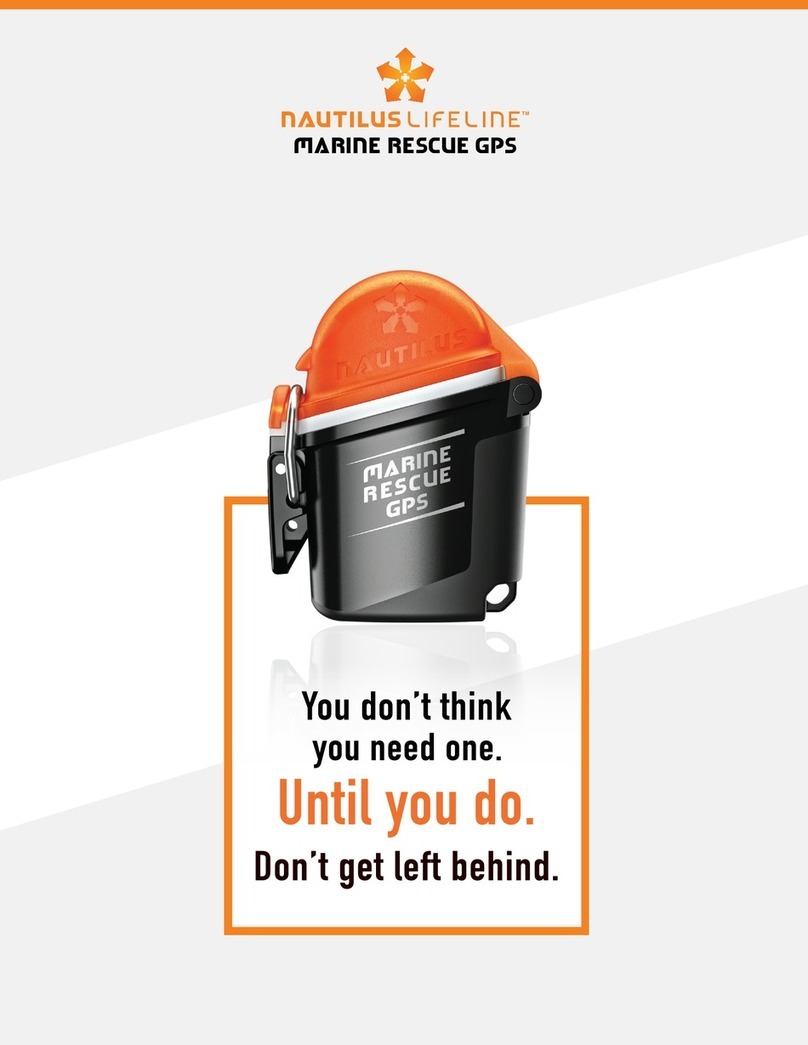 Nautilus Lifeline Marine Rescue GPS quick start guide