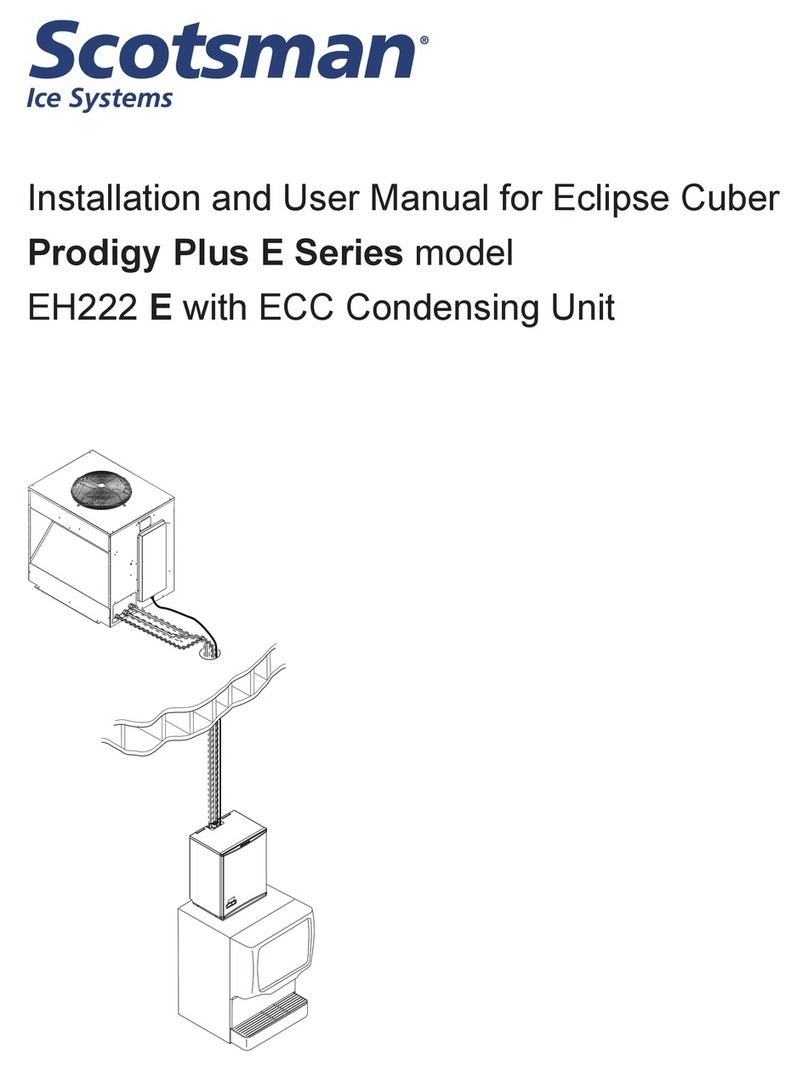 Scotsman Prodigy Plus E Series User manual