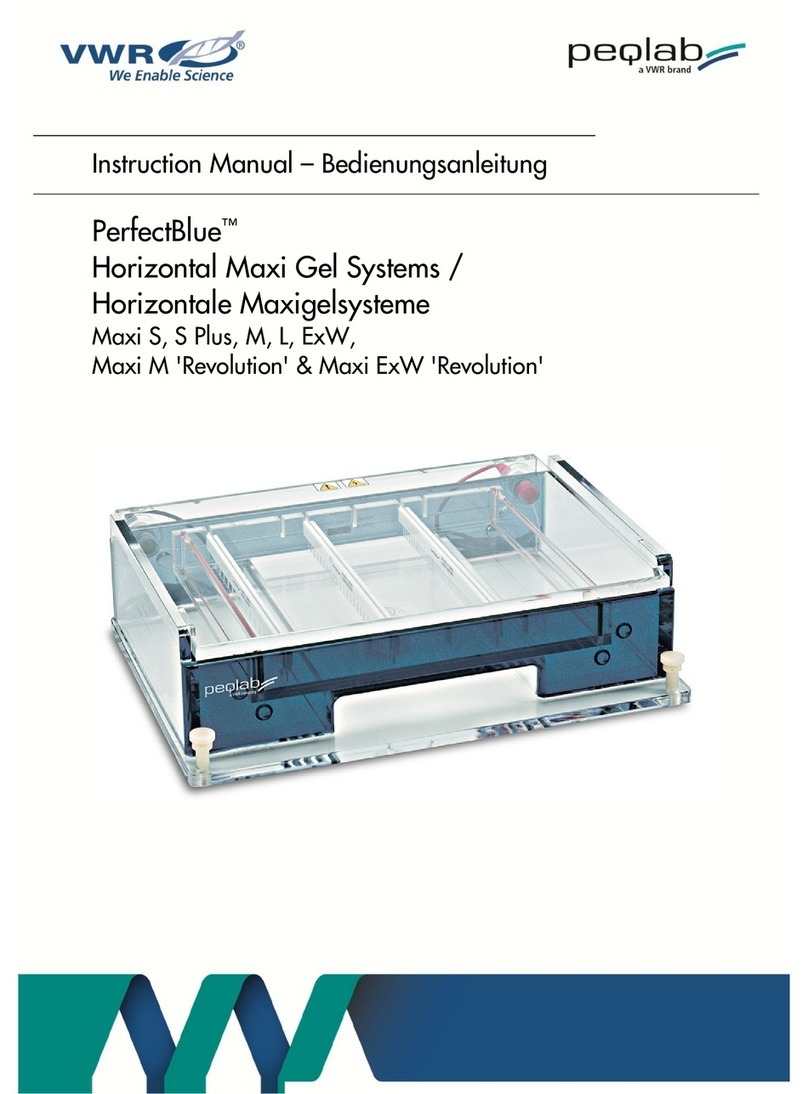 VWR PerfectBlue Maxi S User manual