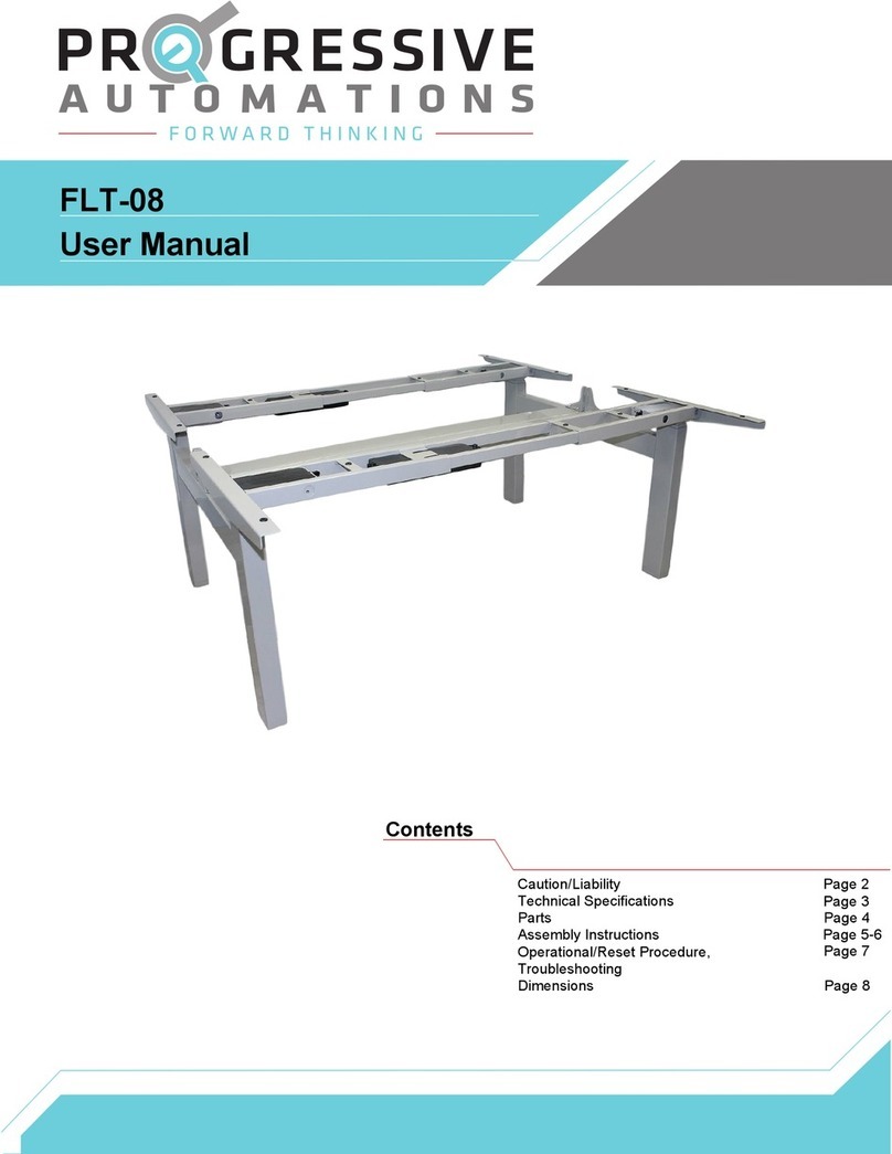 progressive automations FLt-08 User manual