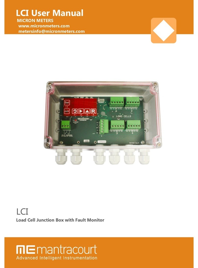 Mantracourt LCI user manual