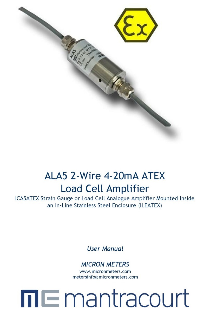Mantracourt ALA5 user manual