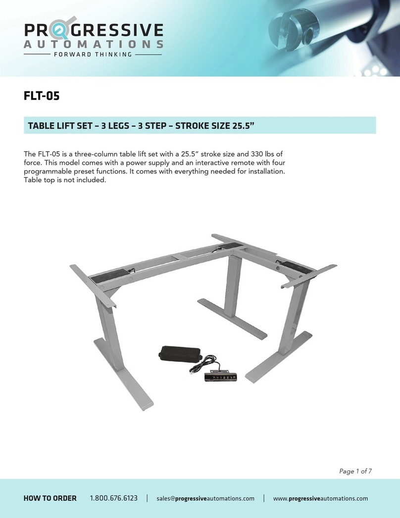 progressive automations flt-05 User manual