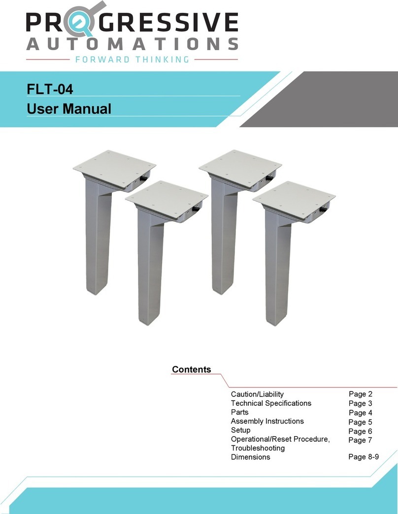 progressive automations FLT-04 User manual