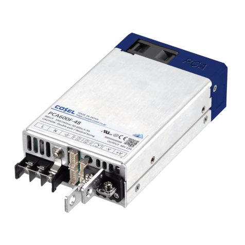Cosel PCA600F User manual