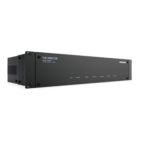 Audio Control The Director M4840 User manual