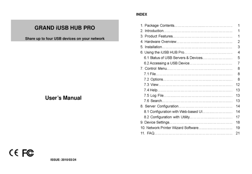 Grand iUSB HUB PRO User manual