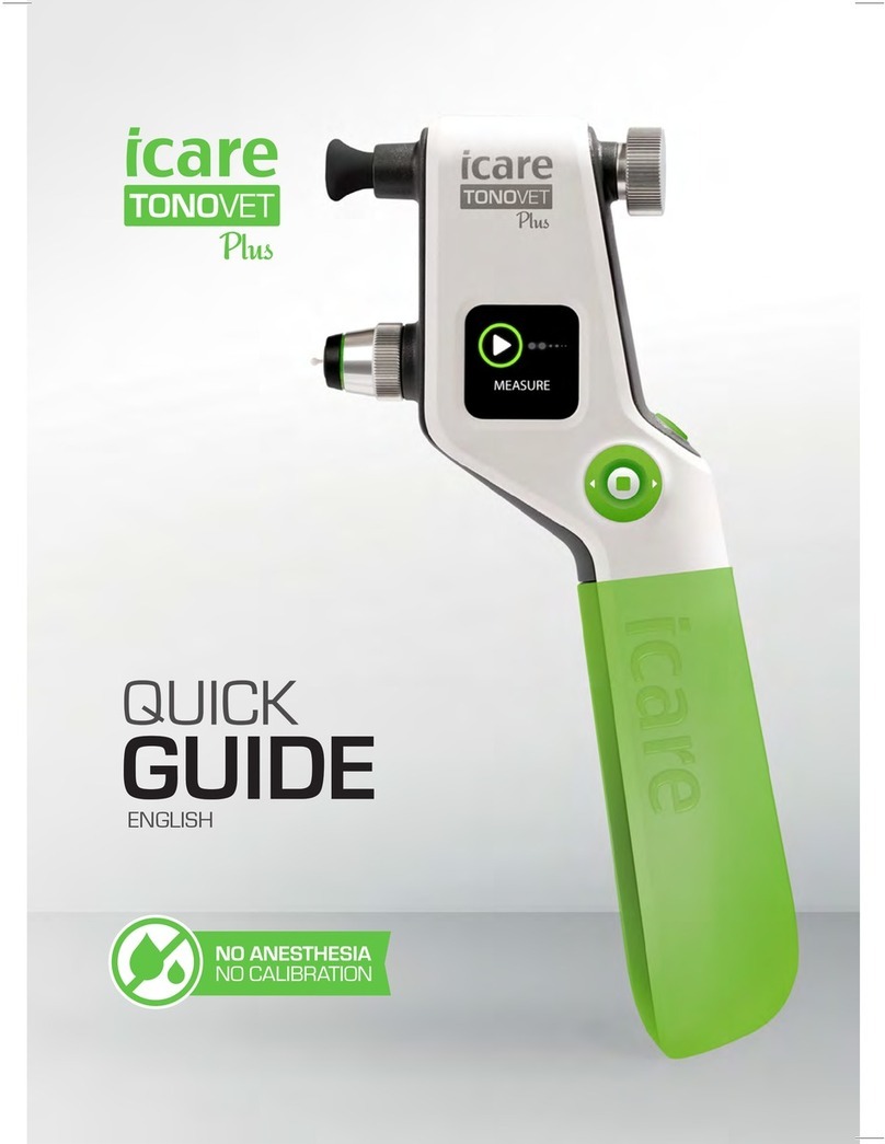 I-care TONOVET PLUS quick guide