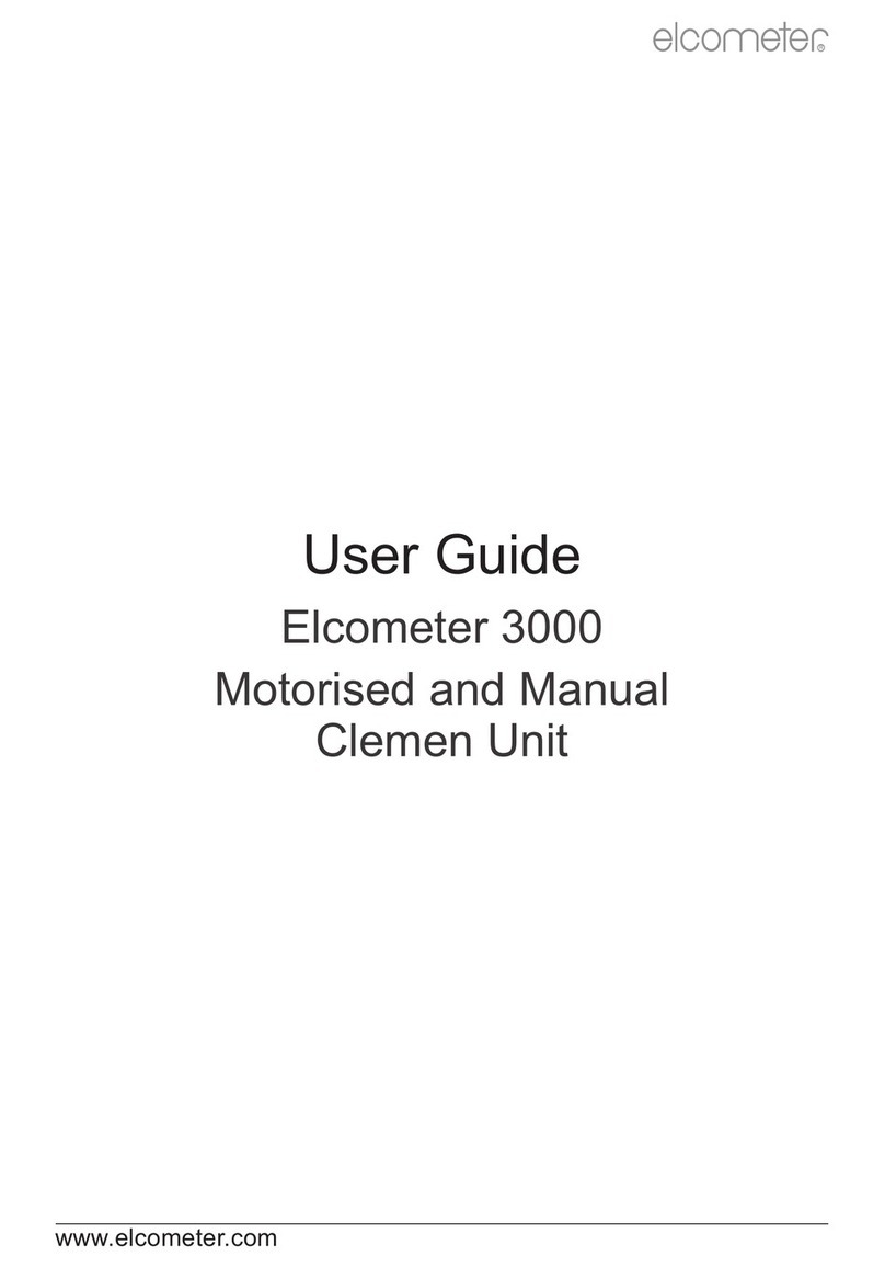 Elcometer 3000 Series User manual