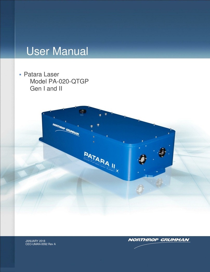 NORTHROP GRUMMAN Patara I User manual