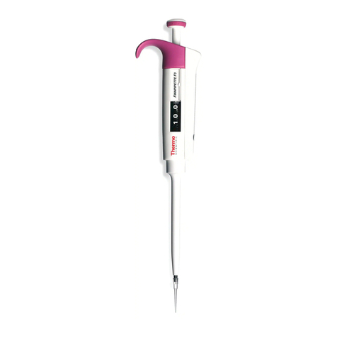 Thermo Scientific Finnpipette F3 User manual