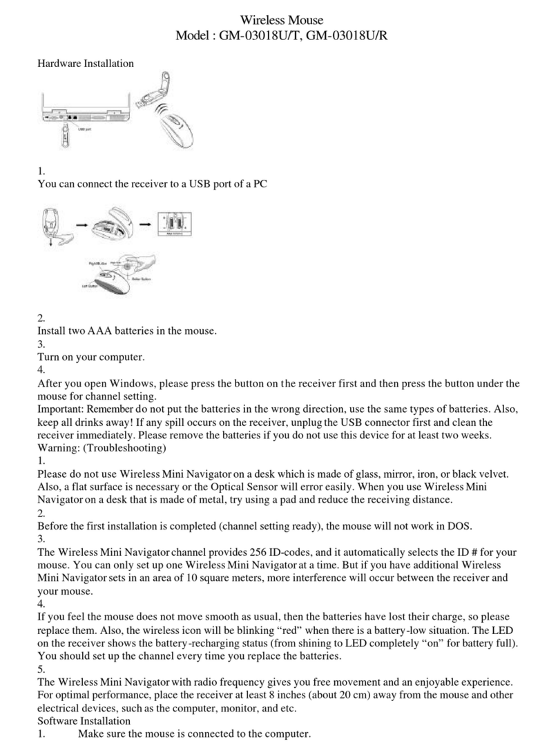 Genius GM-03018U/T Hardware installation guide