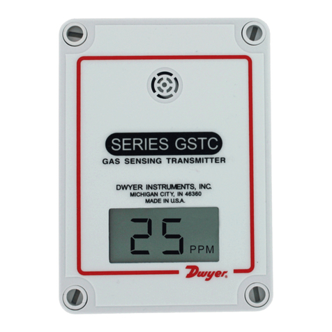Dwyer Instruments GSTC Series Supplement