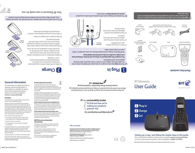 BT Elements User manual