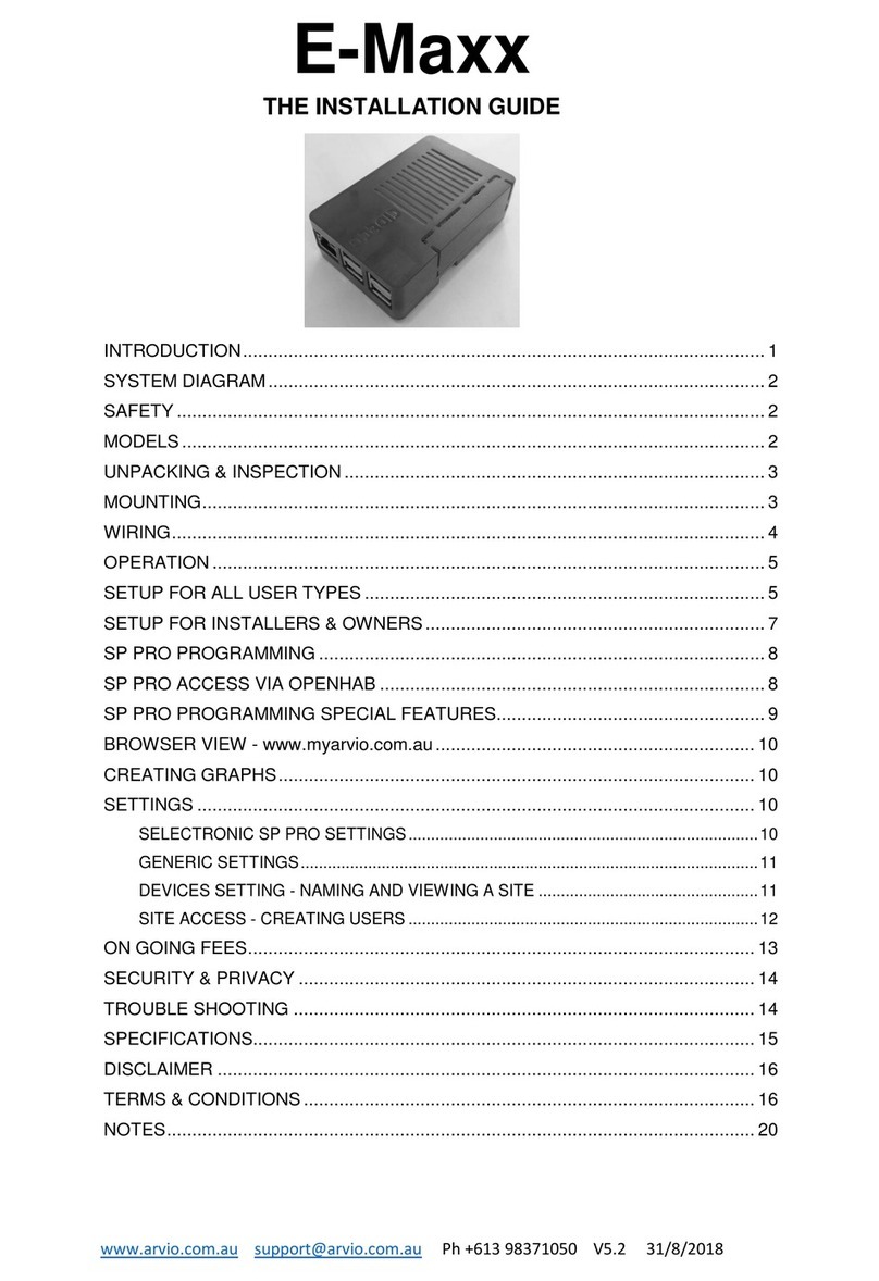 Arvio E-maxx installation guide