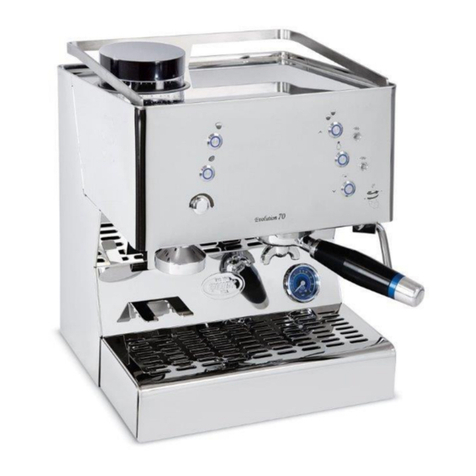 Quickmill Evolution 70 operating instructions