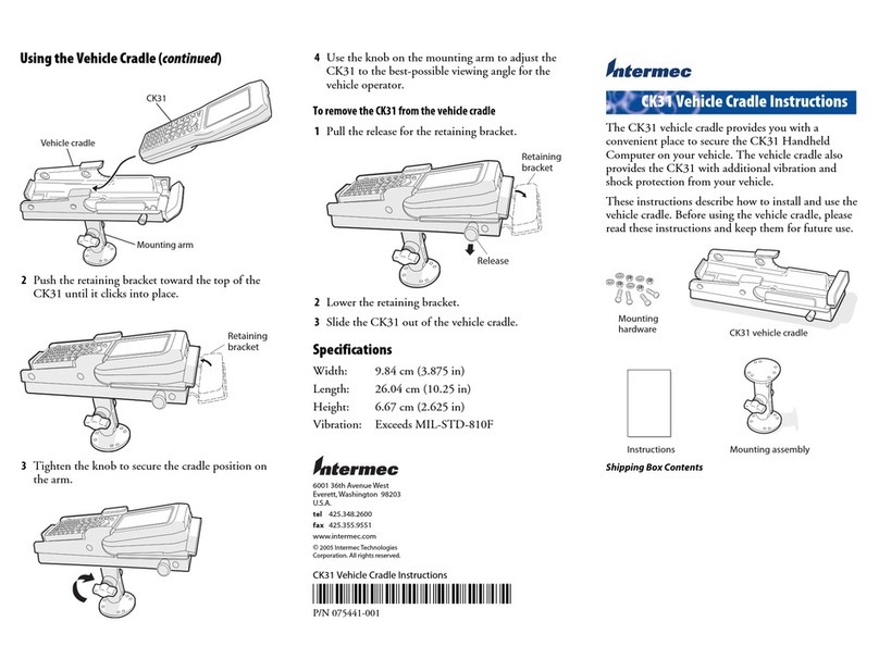 Intermec Oracle-Ready CK31 instruction manual