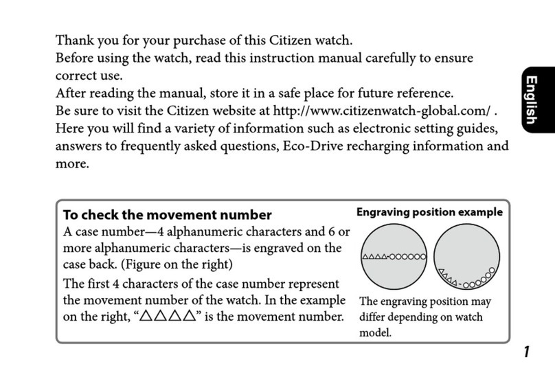Citizen 82 Series User manual