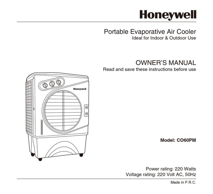 Honeywell CO60PM Series User manual