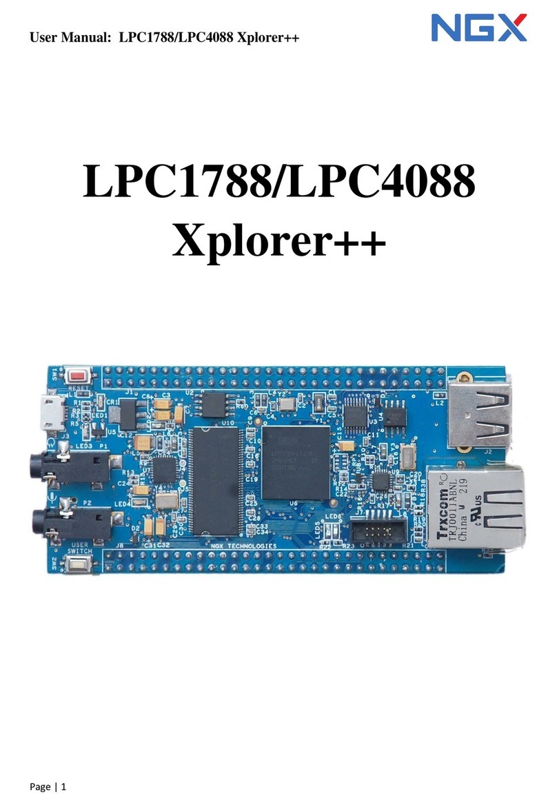 NGX Technologies LPC1788 Xplorer++ User manual NGX Technologies LPC1788 Xplorer++ User manual