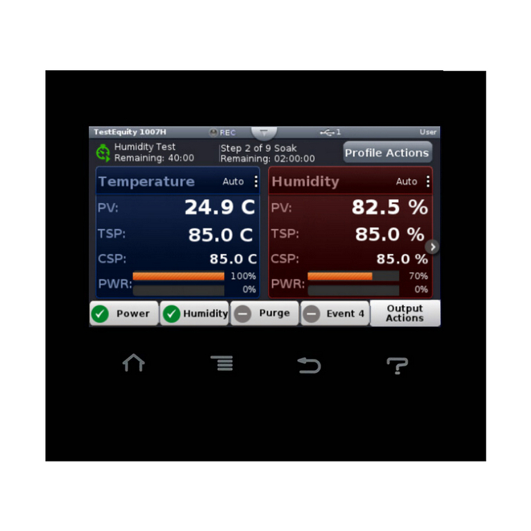 TestEquity F4T user guide