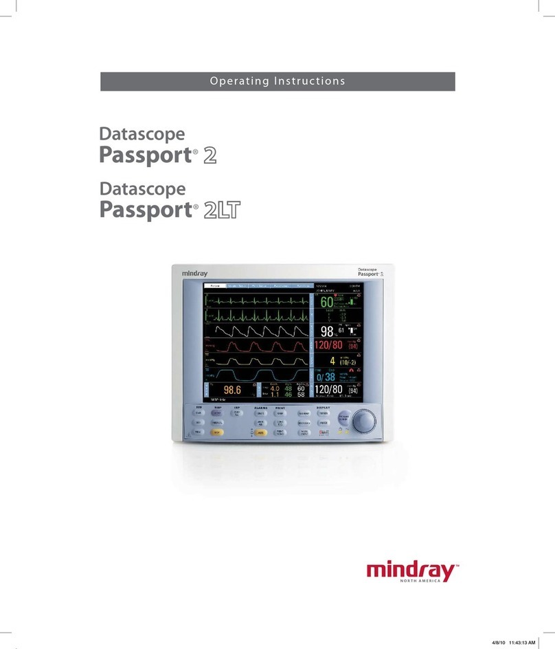 Mindray Passport 2LT User manual