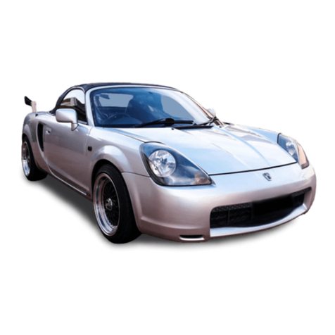 Toyota 2000 MR2 Spyder User manual