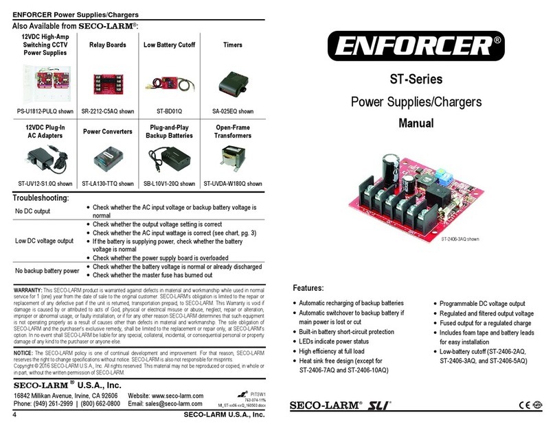 ENFORCER ST-Series manual