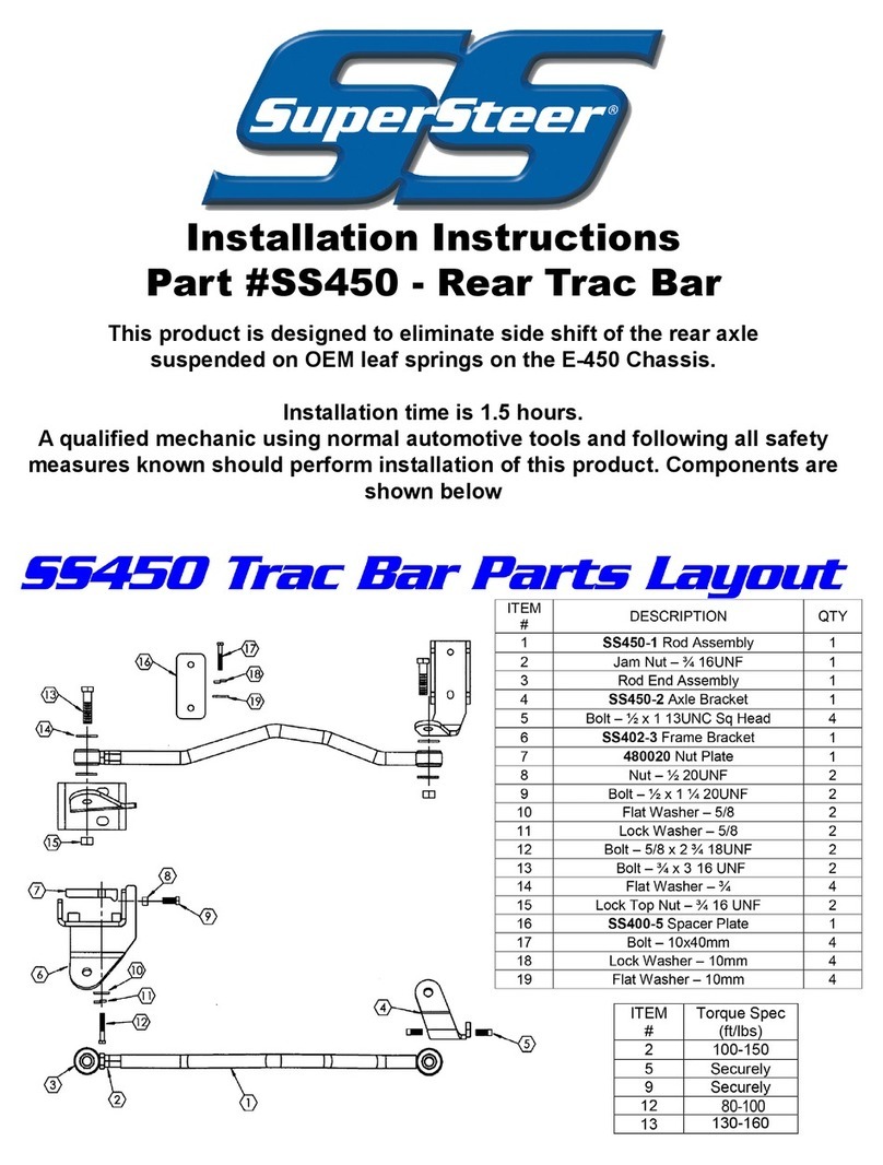SuperSteer SS450 User manual