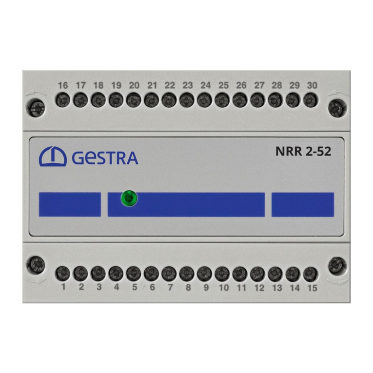 GESTRA NRR 2-52 Original Installation Instructions