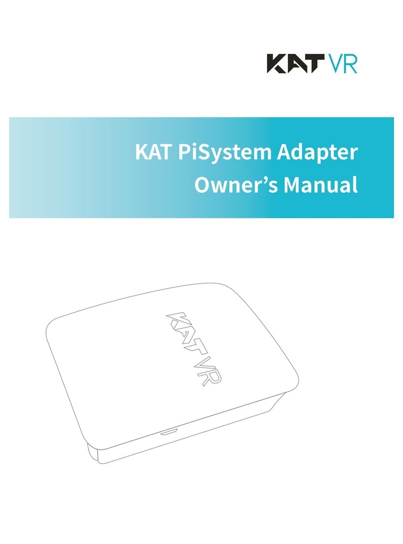 KAT VR KAT PiSystem Adapter User manual