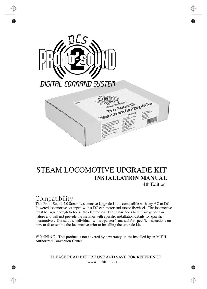 MTHTrains Proto-Sound 2.0 Digital Command System installation manual