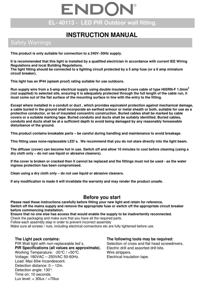 Endon EL-40113 instruction manual