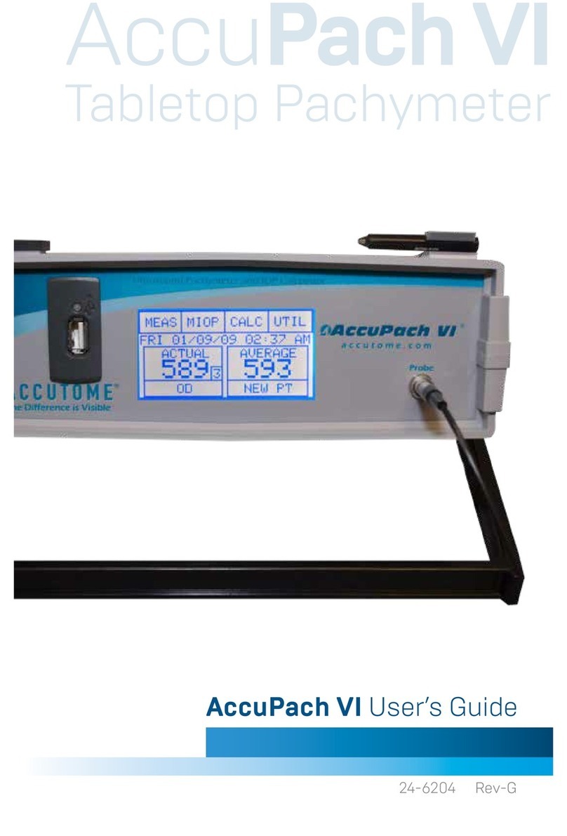 Accutome AccuPach VI user guide