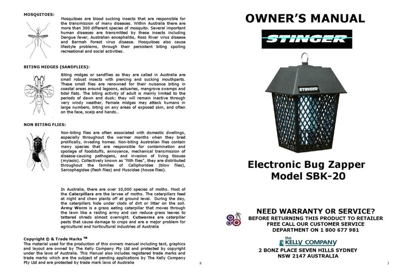 Stinger SBK-20 User manual Stinger SBK-20 User manual