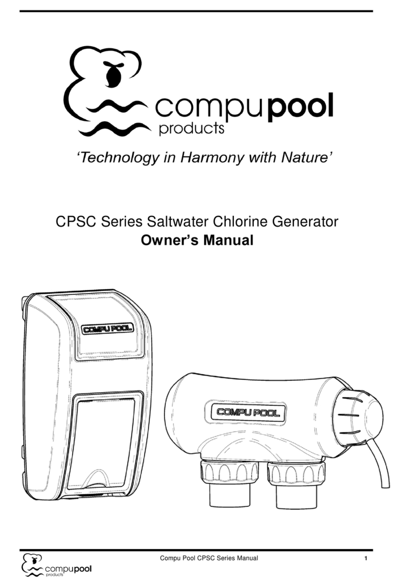 Compu Pool Products CPSC Series User manual