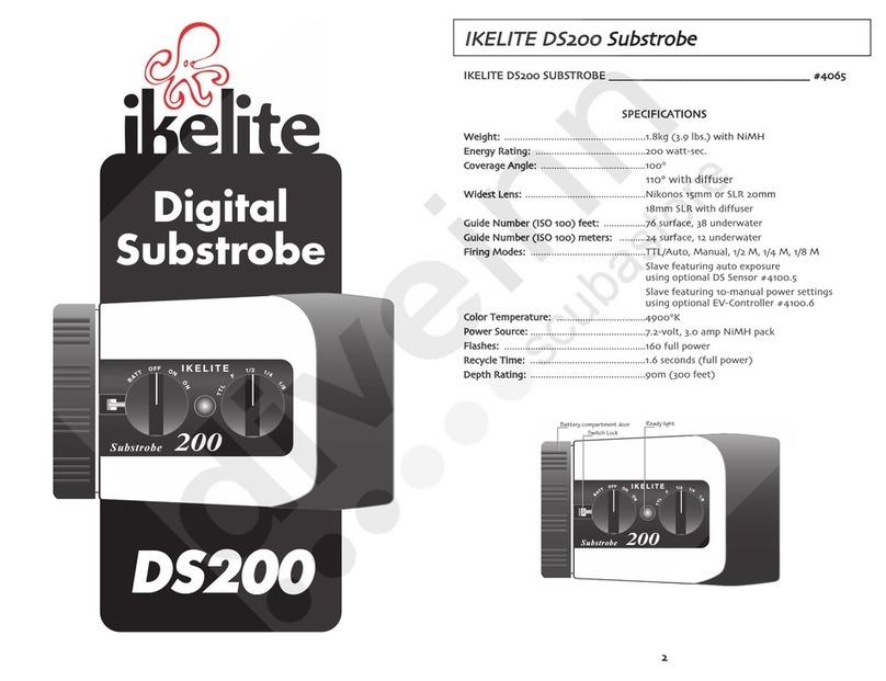 Ikelite DS-200 manual