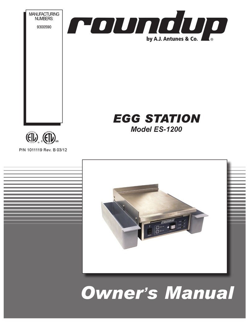 Roundup ES-1200 owner's manual