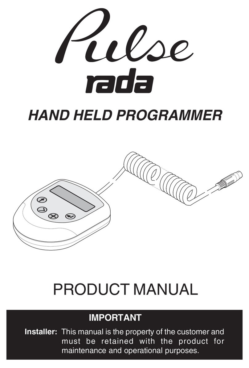 PULSE+ rada product manual