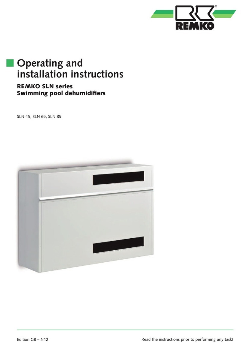 REMKO SLN Series User manual