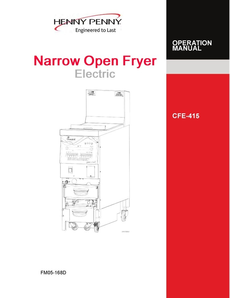 Henny Penny CFE-415 Operation manual